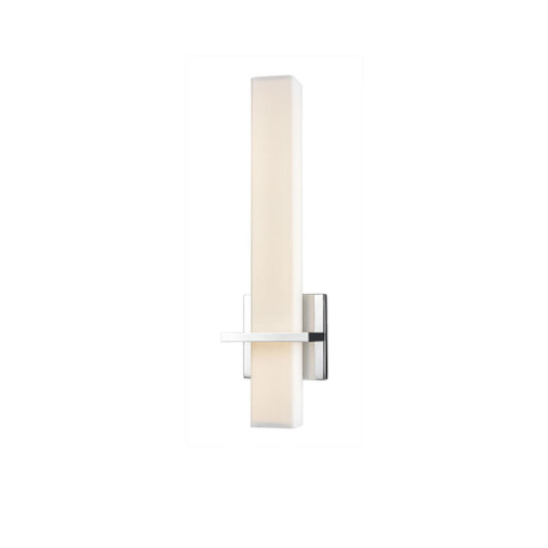 Nepal 18-in Chrome Dimmable LED Wall Sconce (461|WS84218-CH)