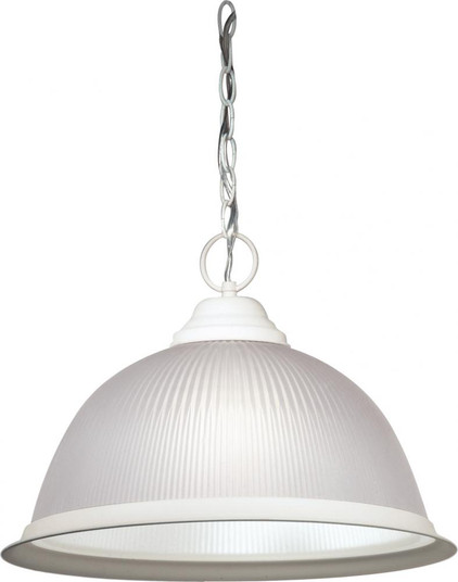 1 Light - 15'' - Pendant - Frosted Prismatic Dome (81|SF76/692)