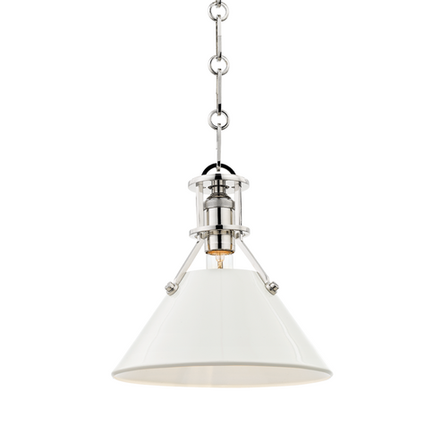 1 LIGHT SMALL PENDANT (57|MDS351-PN/OW)