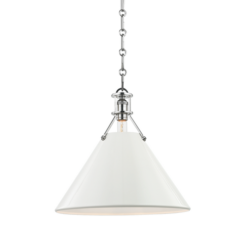 1 LIGHT LARGE PENDANT (57|MDS352-PN/OW)