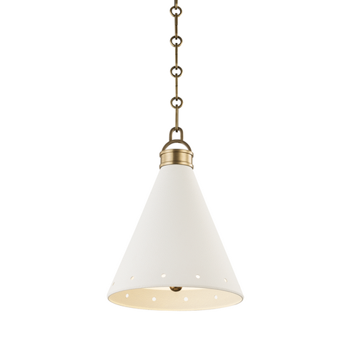 1 LIGHT SMALL PENDANT (57|MDS400-AGB/WP)