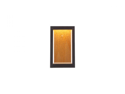 Brentwood 11'' LED Wall Sconce in Dark Bronze with Textured Glass (4450|HF6015-DBZ)