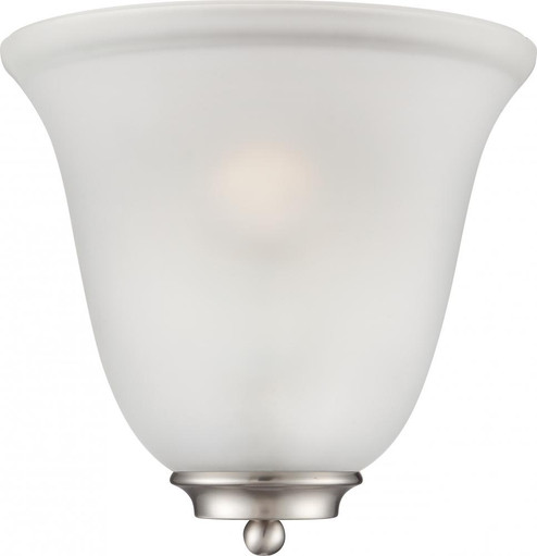 Empire - 1 Light Wall Sconce with Frosted Glass - Brushed Nickel Finish (81|60/5377)