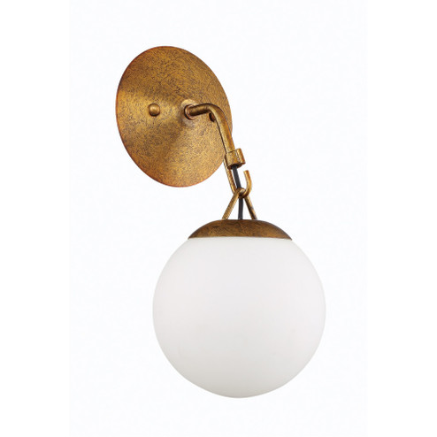 Orion 1 Light Wall Sconce in Patina Aged Brass (20|50761-PAB)