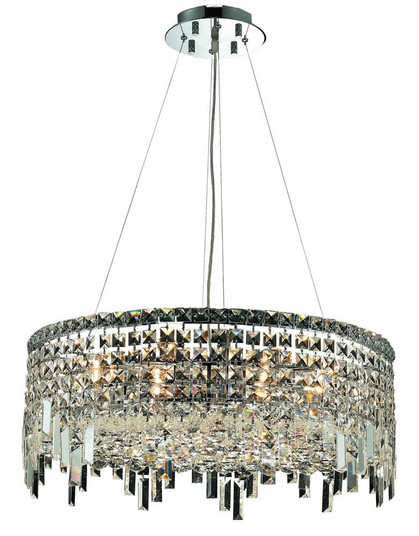 MaxIme 12 Light Chrome Chandelier Clear Royal Cut Crystal (758|V2031D24C/RC)