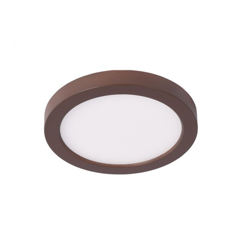 ROUND FLUSH MOUNT 5IN RND 120V (16|FM-05RN-930-BZ)