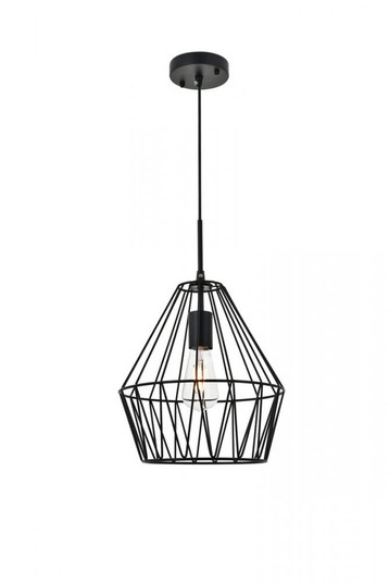 Candor 1 light black Pendant (758|LD4008D11BK)