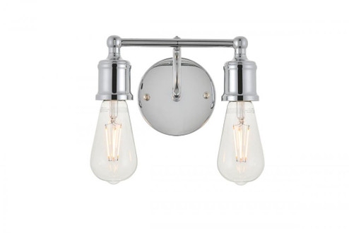 Serif 2 light chrome Wall Sconce (758|LD4028W9C)
