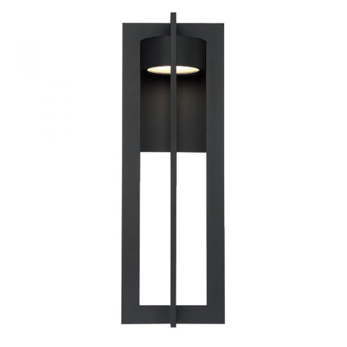 CHAMBER Outdoor Wall Sconce Light (16|WS-W48625-BK)