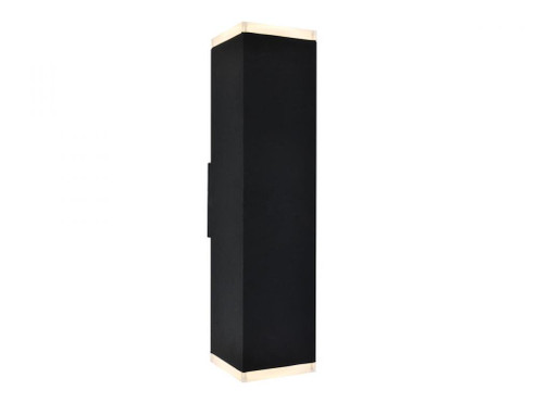 Avenue Outdoor 20'' Sconce in Black with LED Panel (4450|AV9892-BLK)