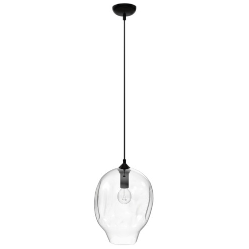 Sonoma 1-Light 10''W Globe Pendant in Dark Bronze/Clear Glass (4450|HF8141-DBZ-CL)