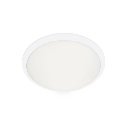 Malta 12-in White LED Flush Mount (461|FM1512-WH)