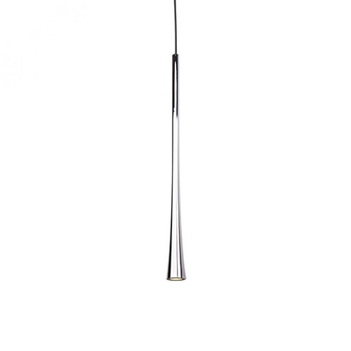 Taper 16-in Chrome LED Pendant (461|PD15816-CH)