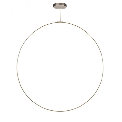 Cirque 72-in Brushed Nickel LED Pendant (461|PD82572-BN)