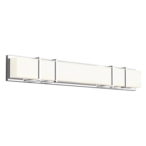 Alberni 38-in Chrome Damp-Rated Dimmable LED Vanity Light (461|VL61638-CH)