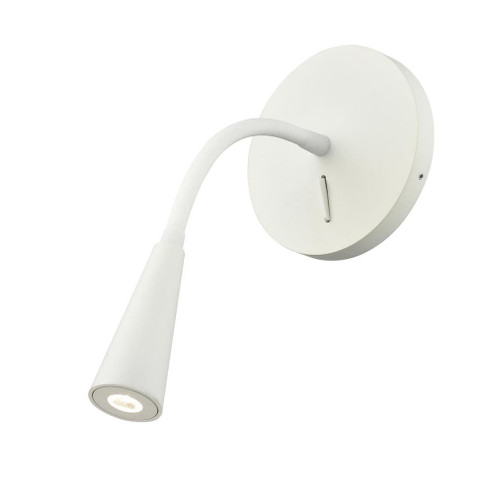 Eton 5-in White LED Wall Sconce (461|WS18901-WH)