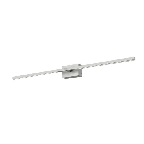 Pandora 36-in Brushed Nickel Dimmable LED Wall Sconce (461|WS25336-BN)