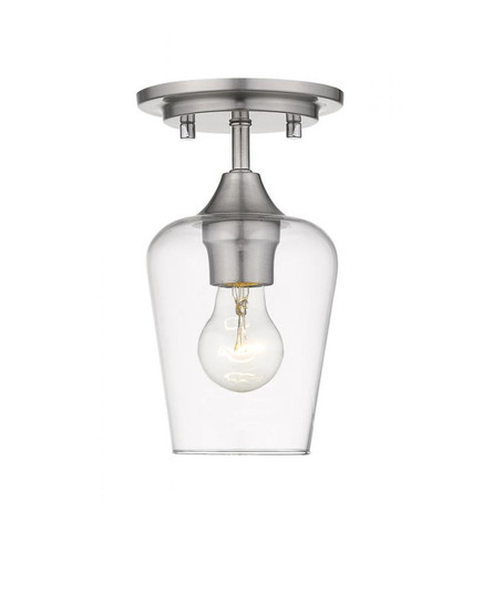 1 Light Flush Mount (276|473F1-BN)