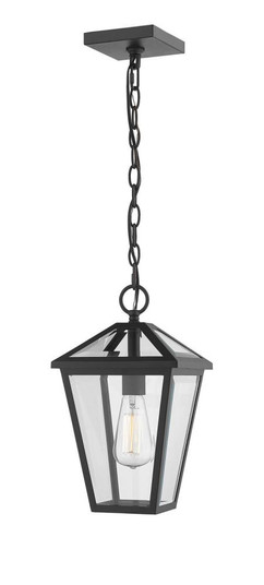 1 Light Outdoor Chain Mount Ceiling Fixture (276|579CHM-BK)