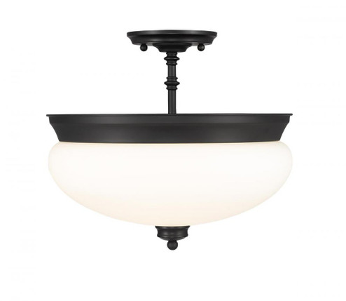 3 Light Semi Flush Mount (276|721SF-MB)