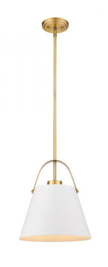 1 Light Pendant (276|726P-MW+HBR)