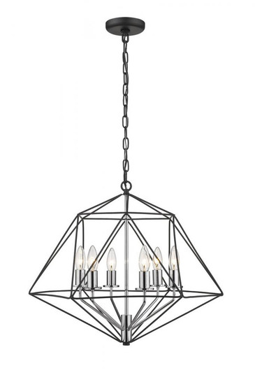 6 Light Chandelier (276|918-22MB-CH)