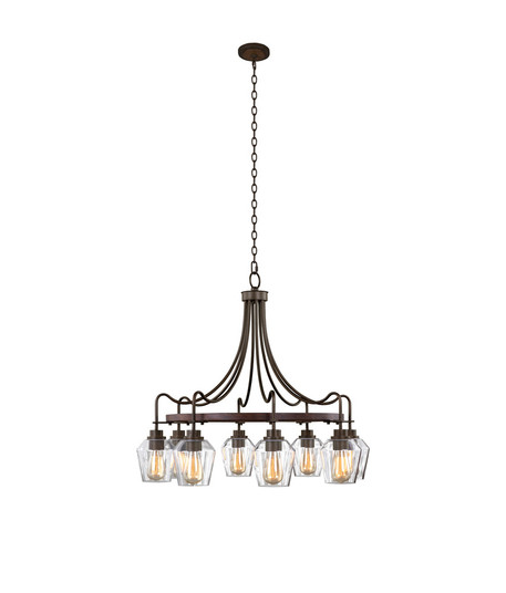 Allegheny 8 Light Chandelier (133|508771BS)