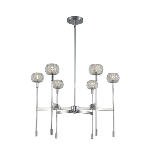 Mae 6 LT Chandelier (133|511671CH)