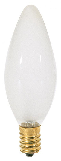 25 Watt BA9 1/2 Incandescent; Frost; 1500 Average rated hours; 220 Lumens; European base; 120 Volt (27|S3380)
