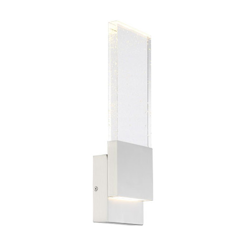 Ellusion - LED Large Wall Sconce - with Seeded Glass - Polished Nickel Finish (81|62/1503)