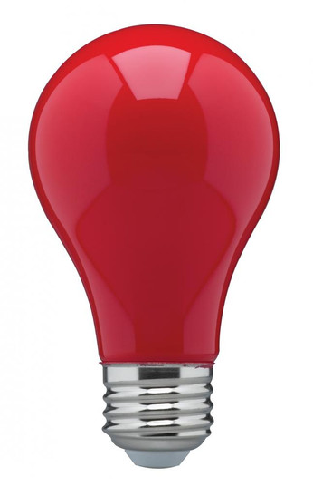 8 Watt A19 LED; Ceramic Red; Medium base; 360 deg. Beam Angle; 120 Volt (27|S14984)