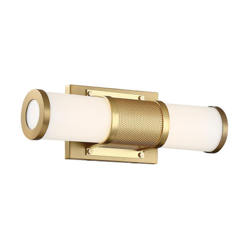 Caper - 12'' LED Vanity - with Frosted Acrylic Lens - Brushed Brass Finish (81|62/1601)