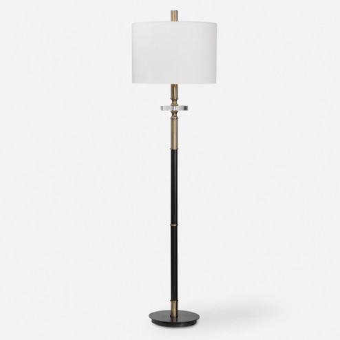 Uttermost Maud Aged Black Floor Lamp (85|28196-1)