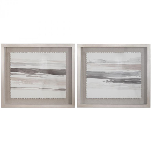 Uttermost Neutral Landscape Framed Prints, Set/2 (85|36114)