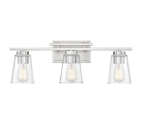 Calhoun 3-Light Bathroom Vanity Light in Satin Nickel (128|8-1020-3-SN)