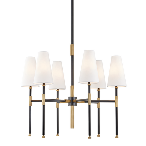 6 LIGHT CHANDELIER (57|3728-AOB)