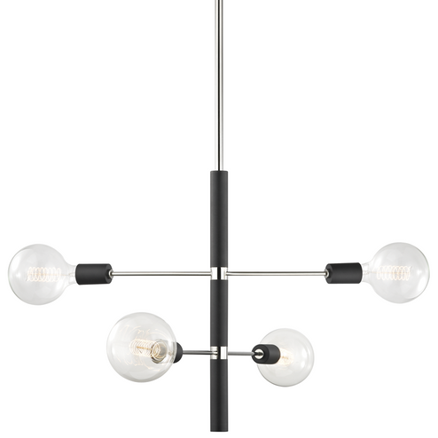 Astrid Chandelier (6939|H178804-PN/BK)