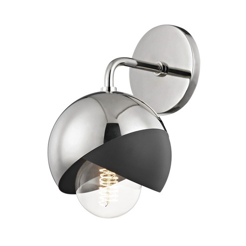 Emma Wall Sconce (6939|H168101-PN/BK)