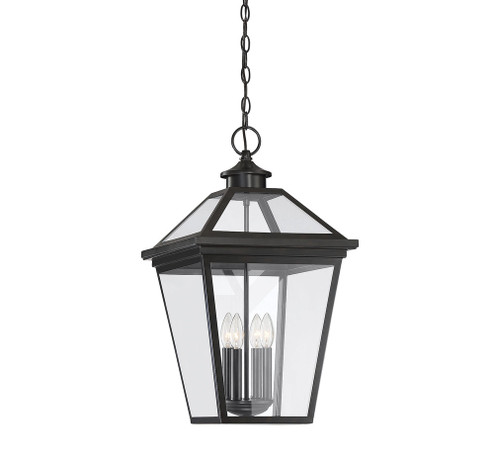 Ellijay 4-Light Outdoor Hanging Lantern in English Bronze (128|5-148-13)