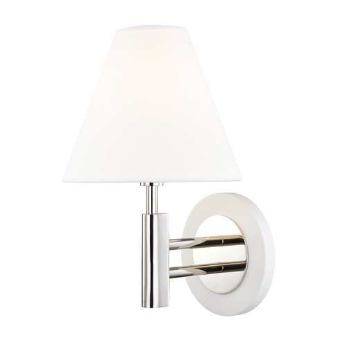Robbie Wall Sconce (6939|H264101-PN/WH)