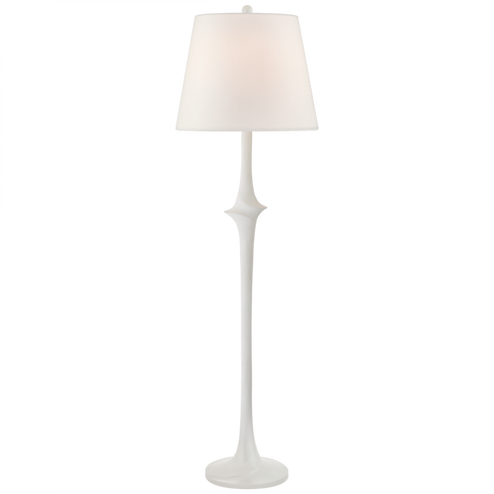 Bates Large Sculpted Floor Lamp (279|CHA 9712WHT-L)