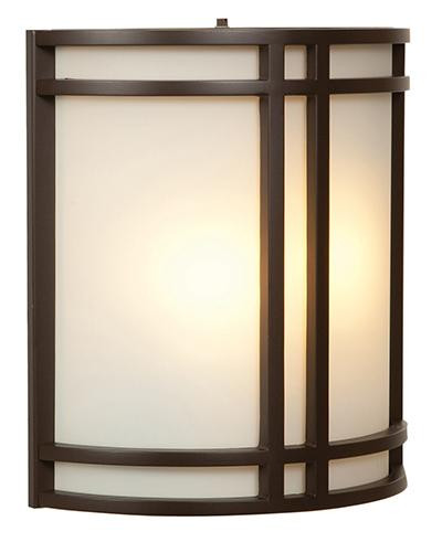 2 Light Outdoor LED Wall Mount (7|20362LEDDLP-BRZ/OPL)