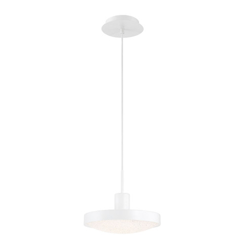 Sandstone, LED Pendant, Sml, Wht (4304|35963-011)