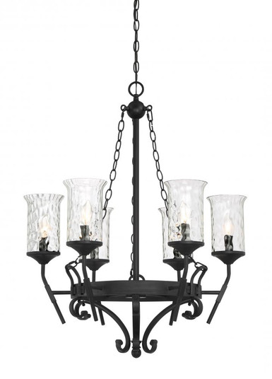 Amilla 6 Light Chandelier (21|92386-NI)