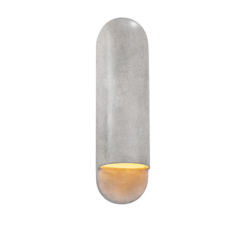 Large ADA Capsule Wall Sconce (254|CER-5630-CONC)