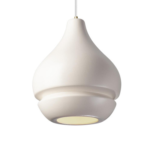Arabesque 1-Light Pendant (254|CER-6400-MAT-ABRS-WTCD)