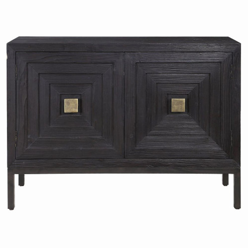 Uttermost Aiken Dark Walnut 2 Door Cabinet (85|24916)