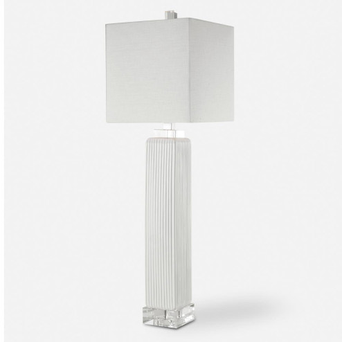 Uttermost Bennett White Buffet Lamp (85|28348-1)