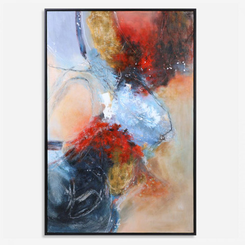 Uttermost Summer Sunset Abstract Art (85|51306)