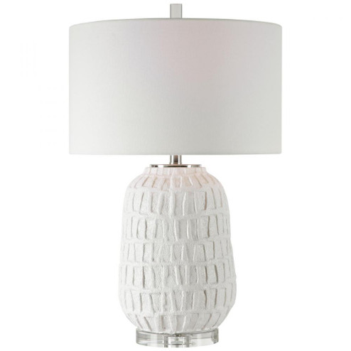 Uttermost Caelina Textured White Table Lamp (85|28283-1)